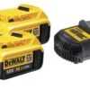 DeWalt 18V Li-Ion Accu Starterset (2x 4.0Ah) + Lader -DeWalt Verkoop 2025 24b20c03e7b54849b0c4b15b913670ef