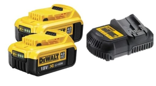 DeWalt 18V Li-Ion Accu Starterset (2x 4.0Ah) + Lader -DeWalt Verkoop 2025 24b20c03e7b54849b0c4b15b913670ef