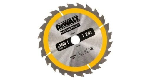 DeWalt DT1934 Cirkelzaagblad - 165 X 20 X 24T - Hout - DT1934-QZ -DeWalt Verkoop 2025 681da9a421b7efbe6f10b86608657394