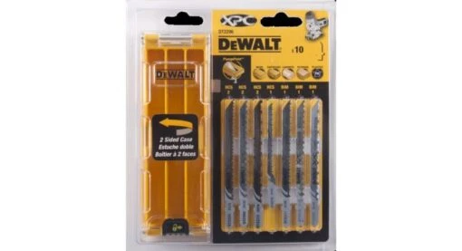 DeWalt DT2296 10 Delig Decoupeerzaagblad Set XPC In Cassette - Hout / Kunststof / Laminaat - DT2296-QZ -DeWalt Verkoop 2025 a1b329e266e139c3368651cc28a8708b