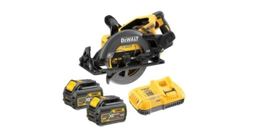 DeWalt DCS577T2 54V XR FlexVolt Li-Ion Accu Cirkelzaag Set (2x 6.0Ah Accu) - 190mm - Koolborstelloos - DCS577T2-QW -DeWalt Verkoop 2025 b162b4a0b50aa0900fa0970e35d7e004