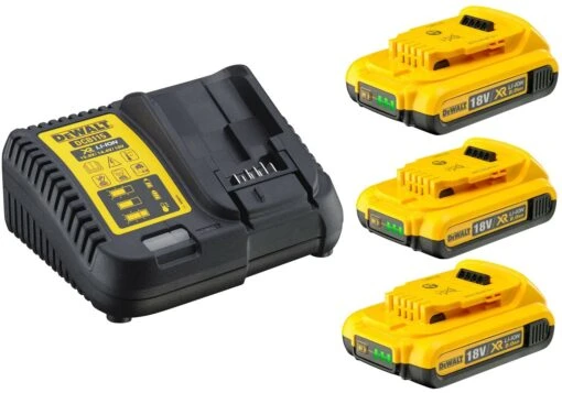 DeWalt DCB115D3 18V Li-Ion Accu Starterset (3x 2.0Ah) + Lader - DCB115D3-QW -DeWalt Verkoop 2025 e7df9d16d33350ed119690a662bc958f